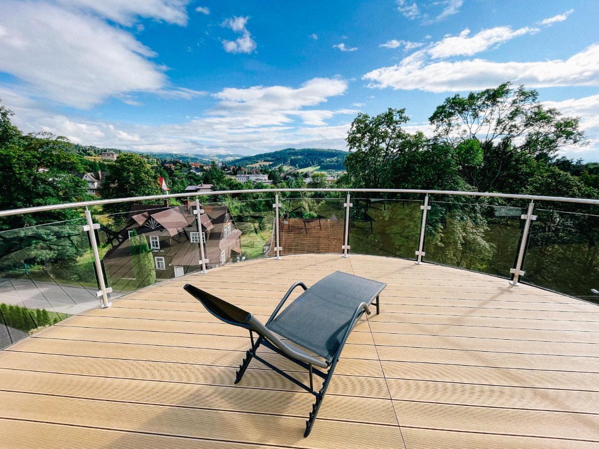 Penthouse Sloneczna Rapsodia - Blisko Parku Zdrojowego - Duzy Taras Na Dachu - Piekny Widok - Winda - Garaz Διαμέρισμα Rabka Εξωτερικό φωτογραφία